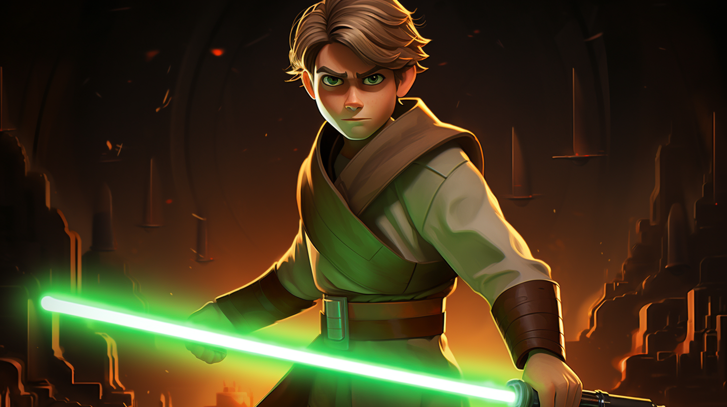 Jedi Knight in Training: Star Wars Animation