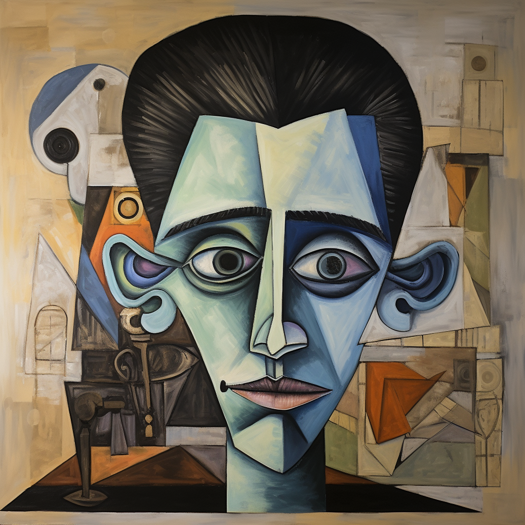 Picasso painting by Jeffery C Mangieri