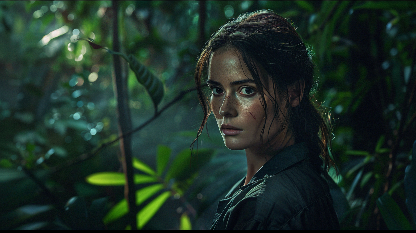 Jenna Coleman Lara Croft Jungle