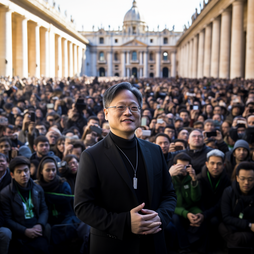 Jensen Huang Nvidia Vatican Speech