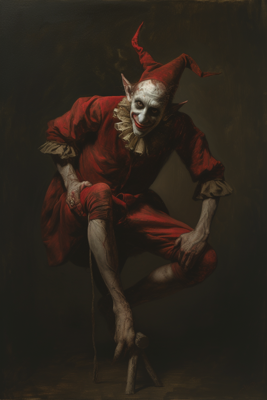 Jester Mephistopheles Odd Nerdrum Style