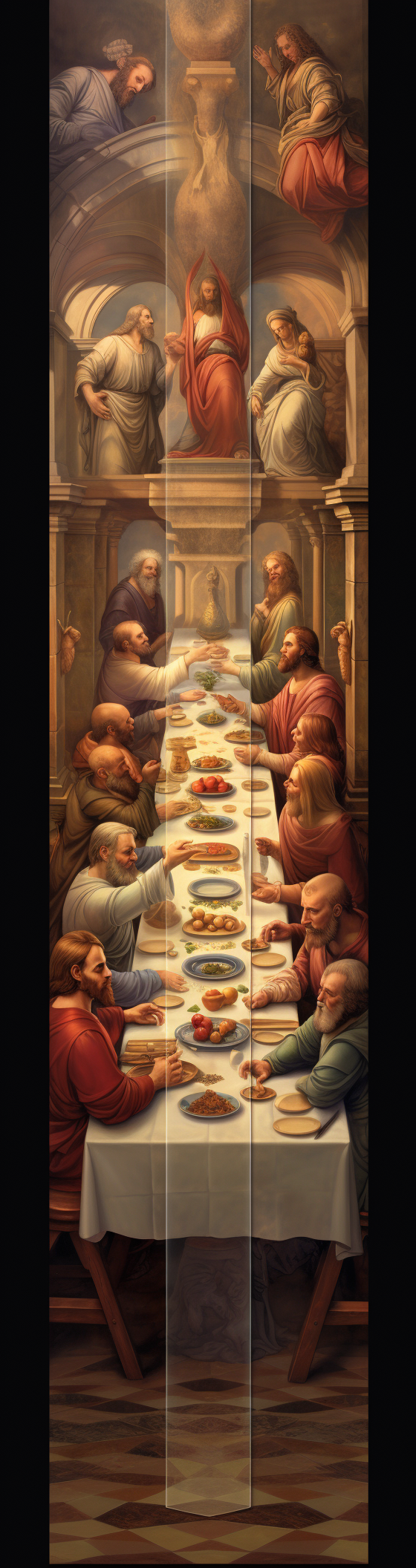 Waldo in Last Supper painting