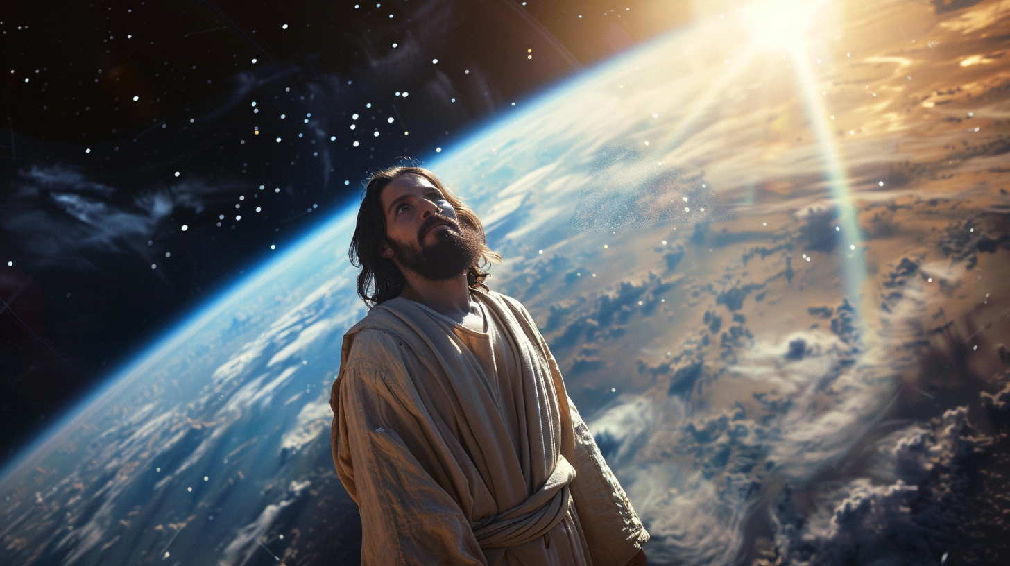 Jesus in outer space