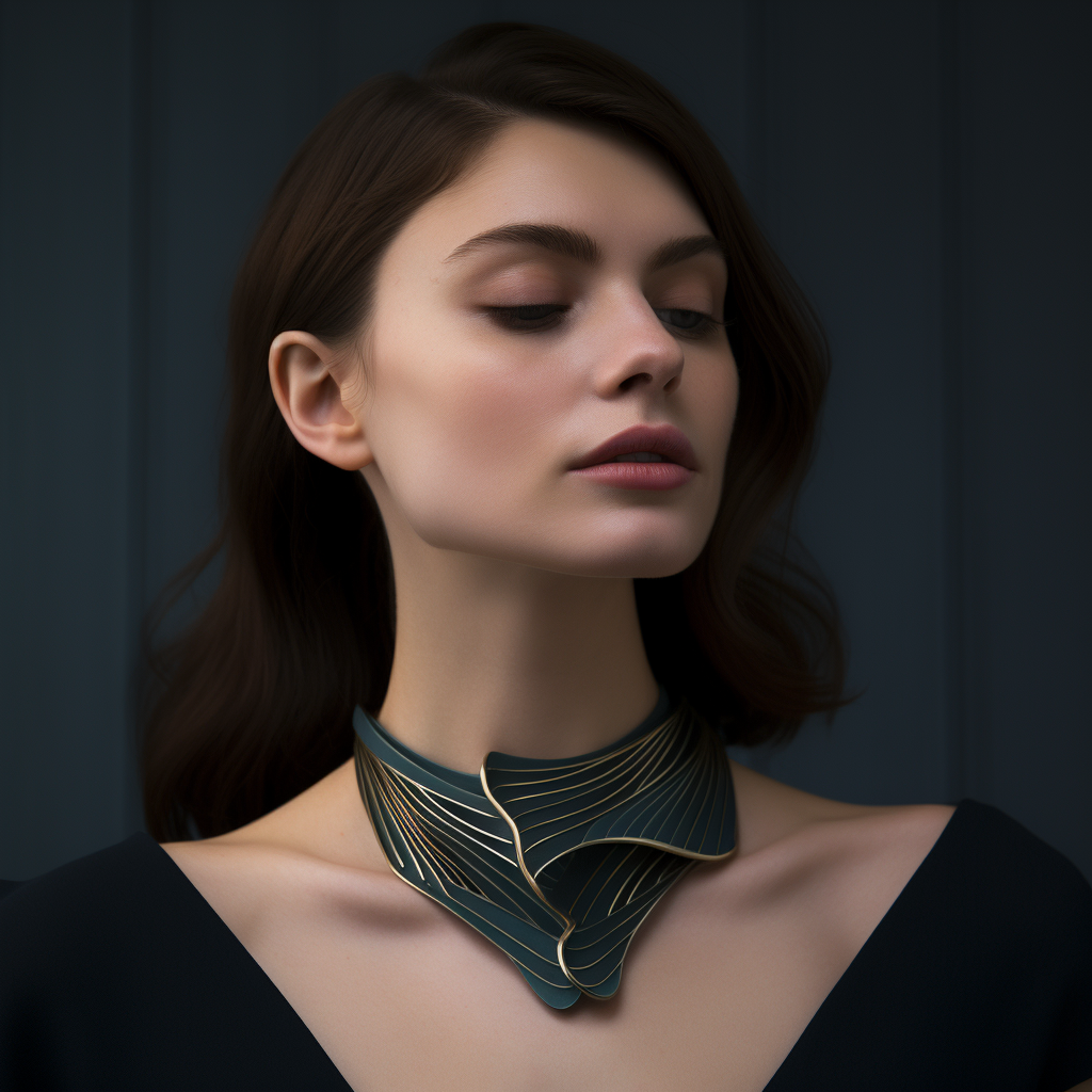 Modern jewelry inspired by The Creation of Adam