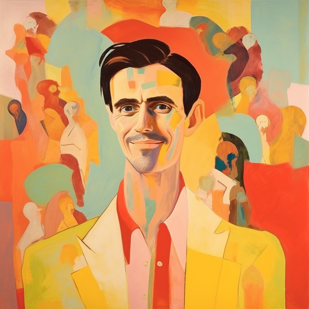 Jim Carey by Ezra Jack Keats