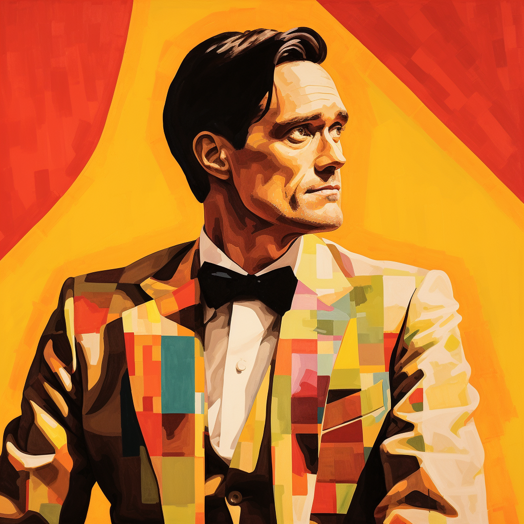 Jim Carey portrait by Ezra Jack Keats