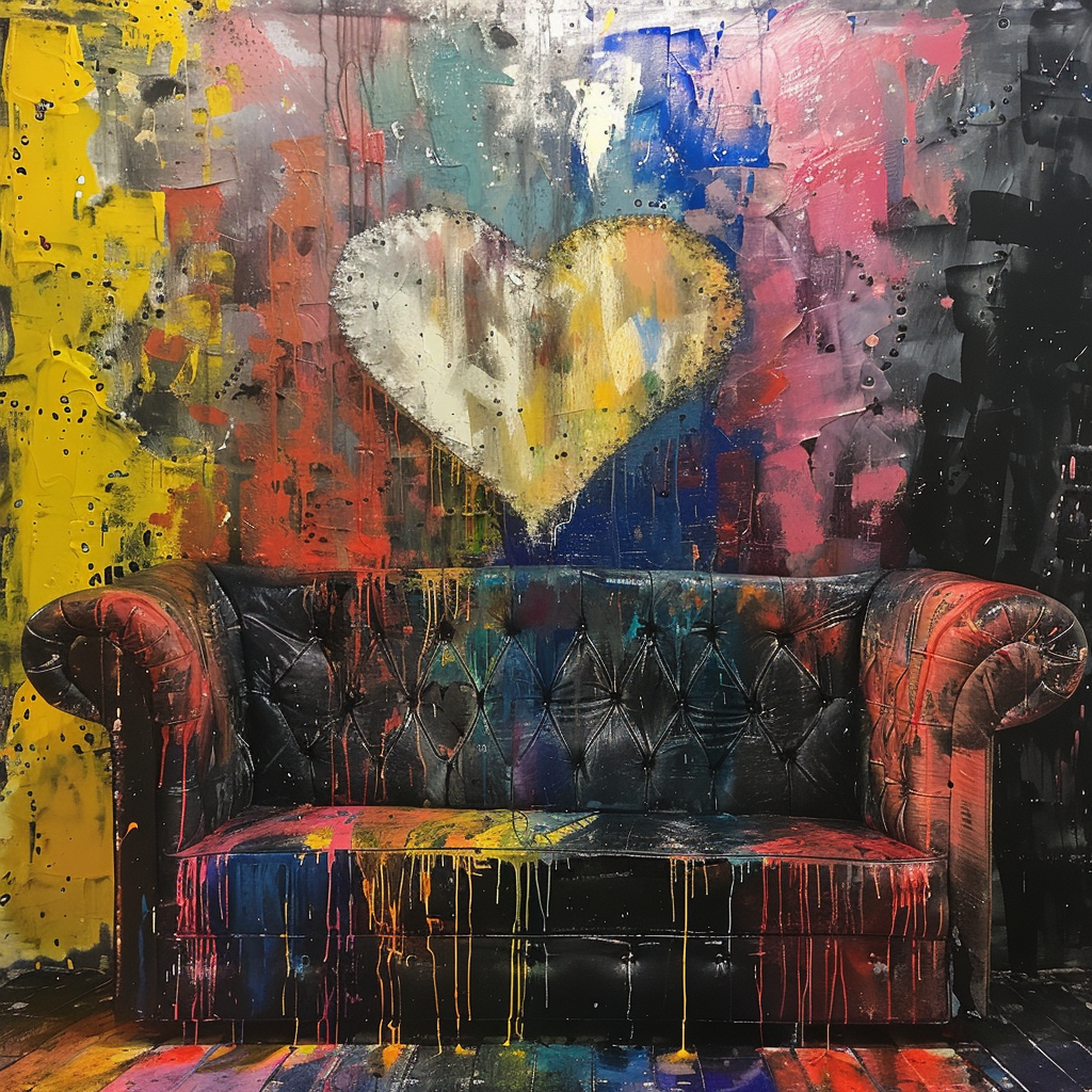 Jim Dine Art Couch Image