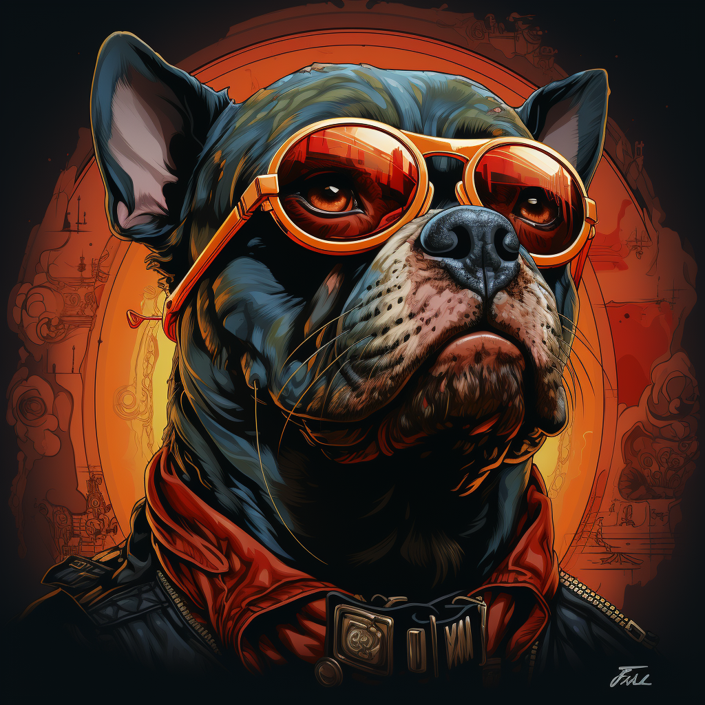 Bulldog Illustration