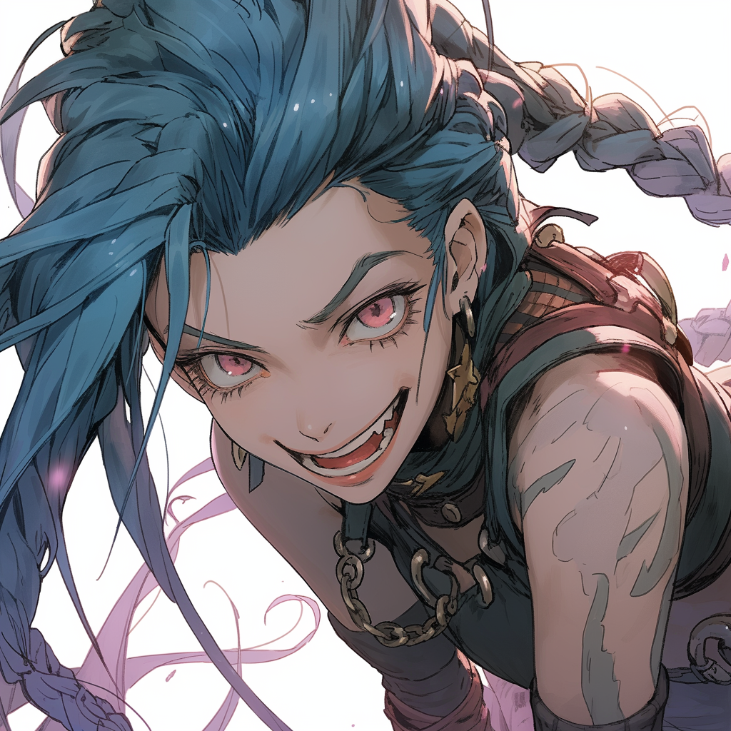 Jinx of League of Legends by Tsutomu Nihei - Niji