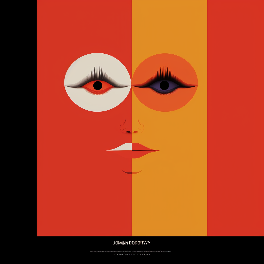 Minimal poster of Alejandro Jodorowsky