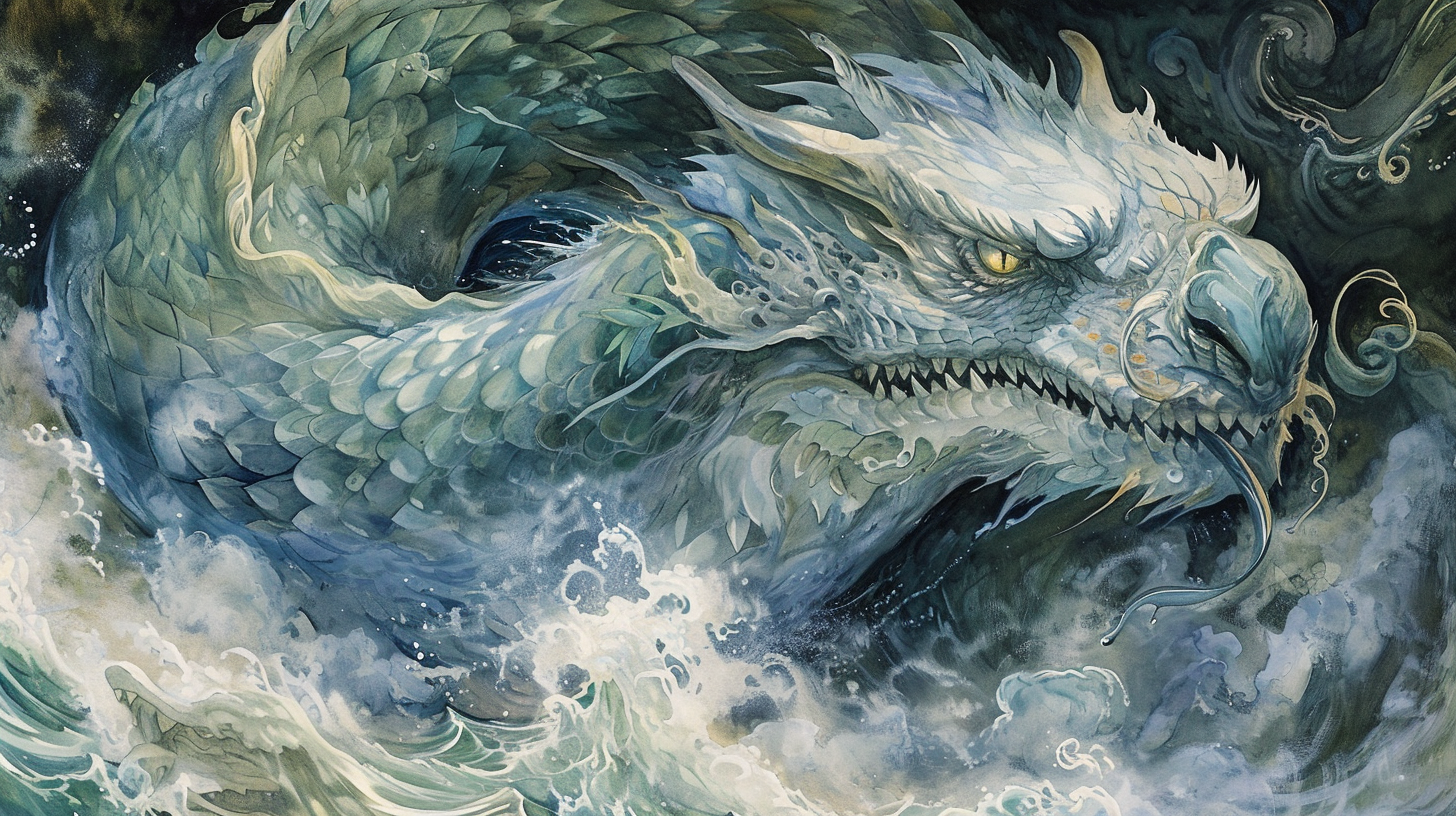 Jody Bergsma Jörmungandr Painting