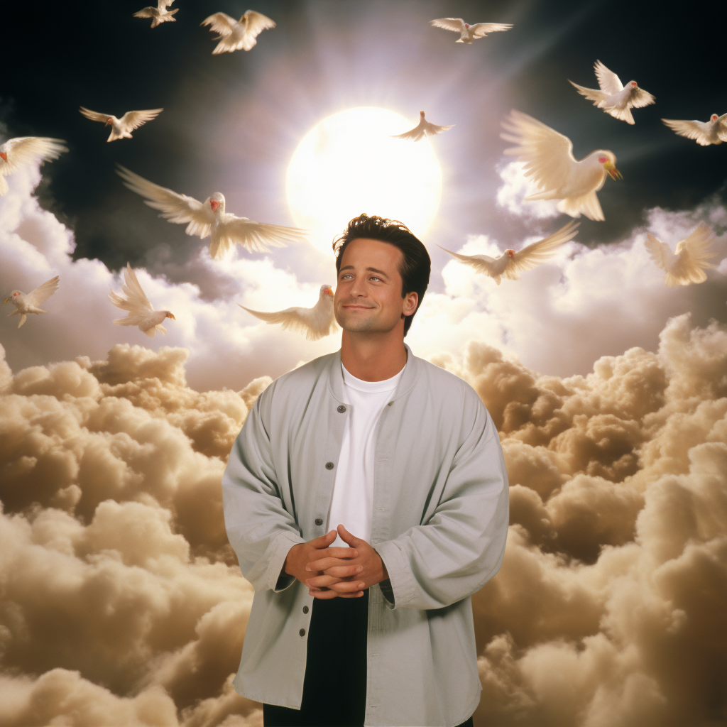 Joey from Friends watches Matthew Perry in Heaven