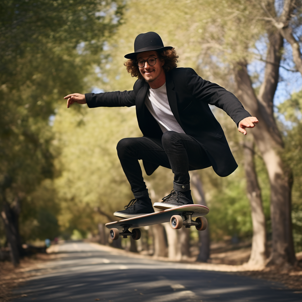 Joey Friends on Levitating Trundlewheels Board