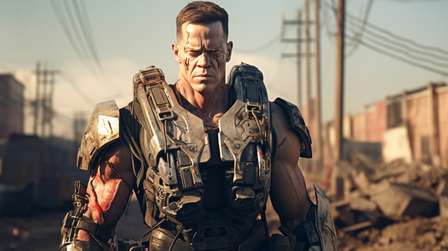 John Cena Terminator City Tech