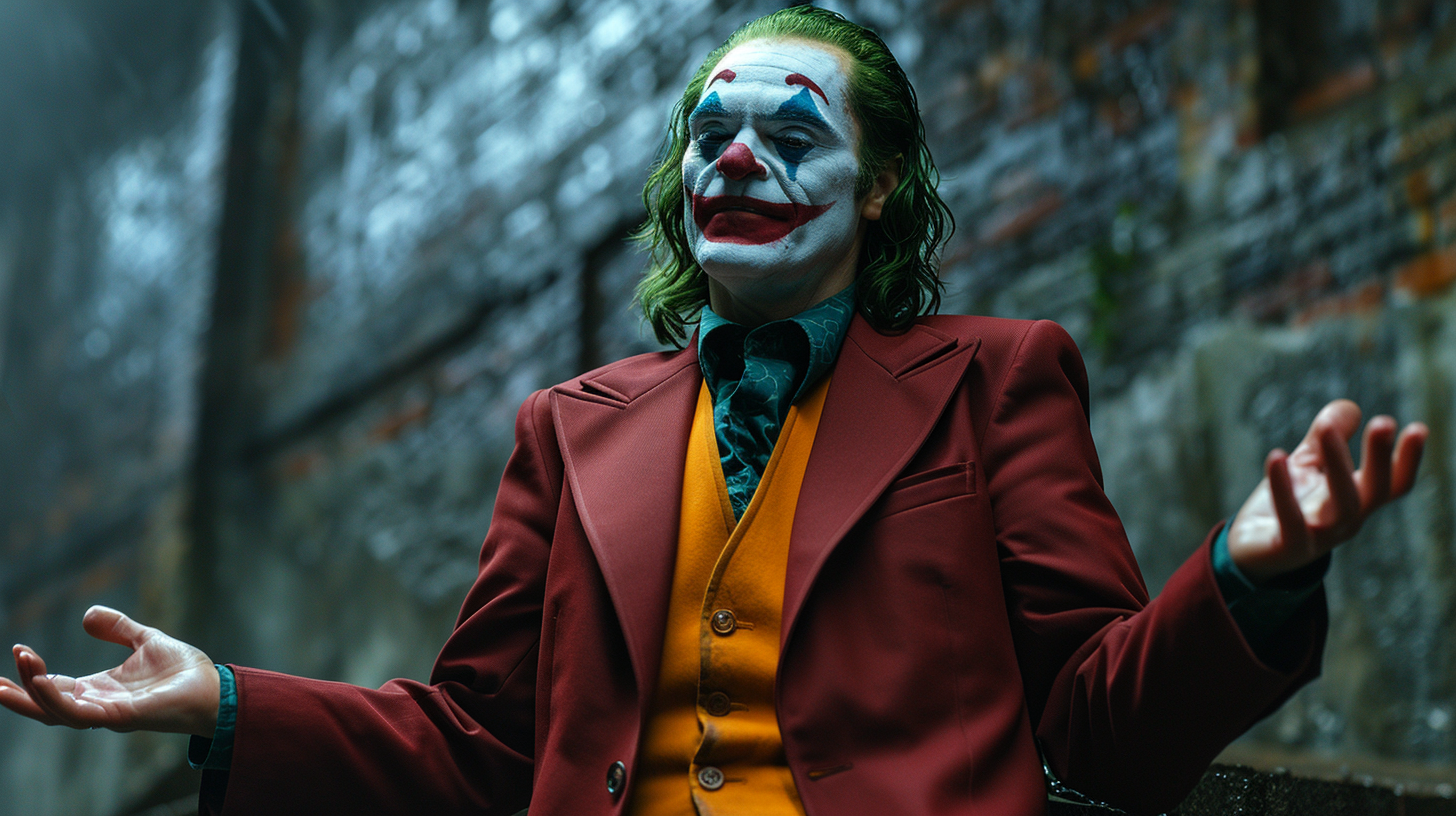 Cinematic Joker Thriller Film Style