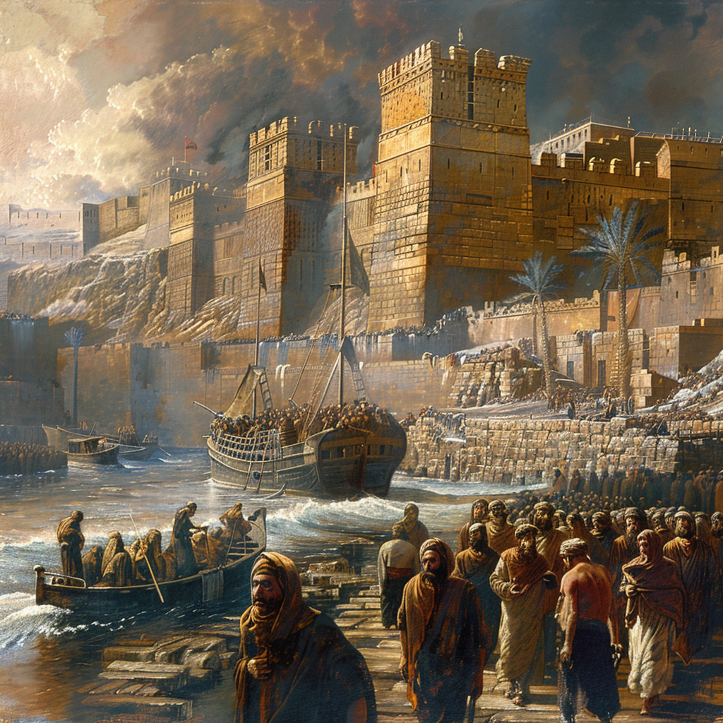 Jonah in Nineveh City Rembrandt