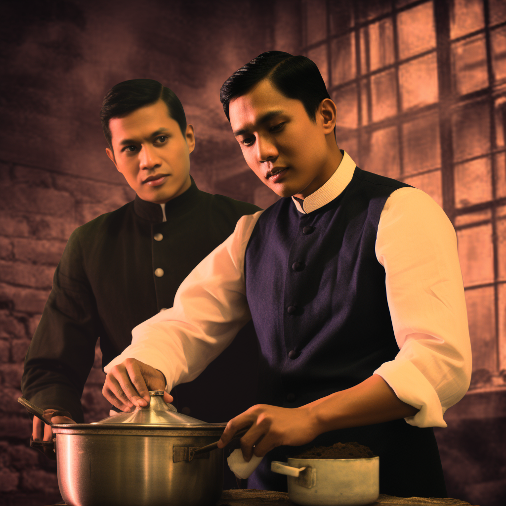 Rizal Bonifacio cooking show