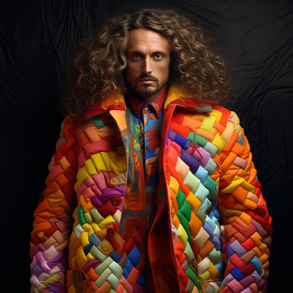 Image of Joseph's colorful coat