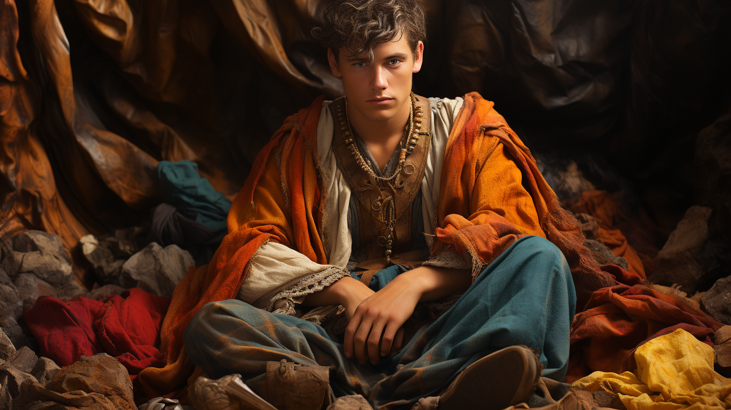 Joseph in Pit with Coat  ?