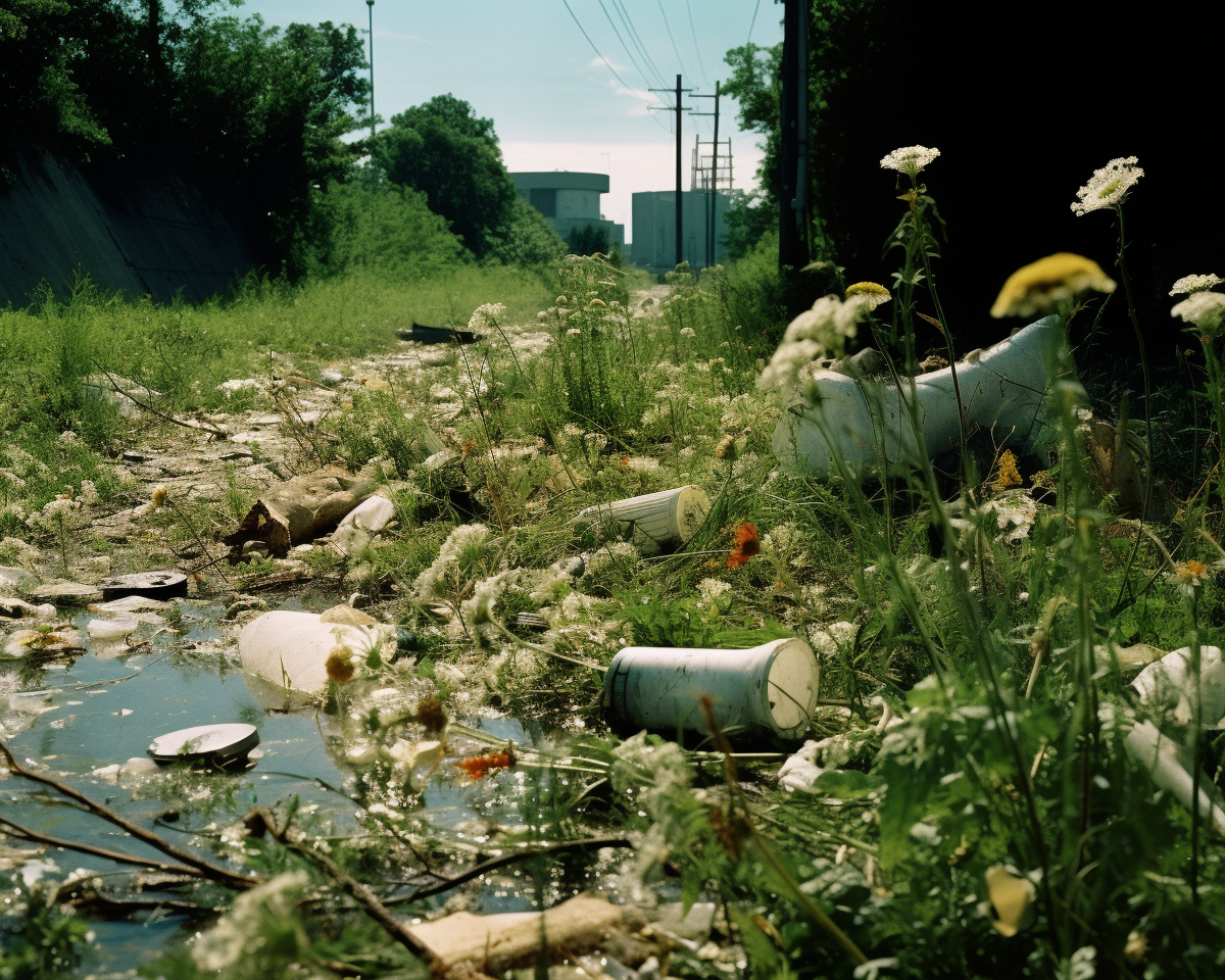 Midjourney Prompt - Abandoned and Overgrown Earth