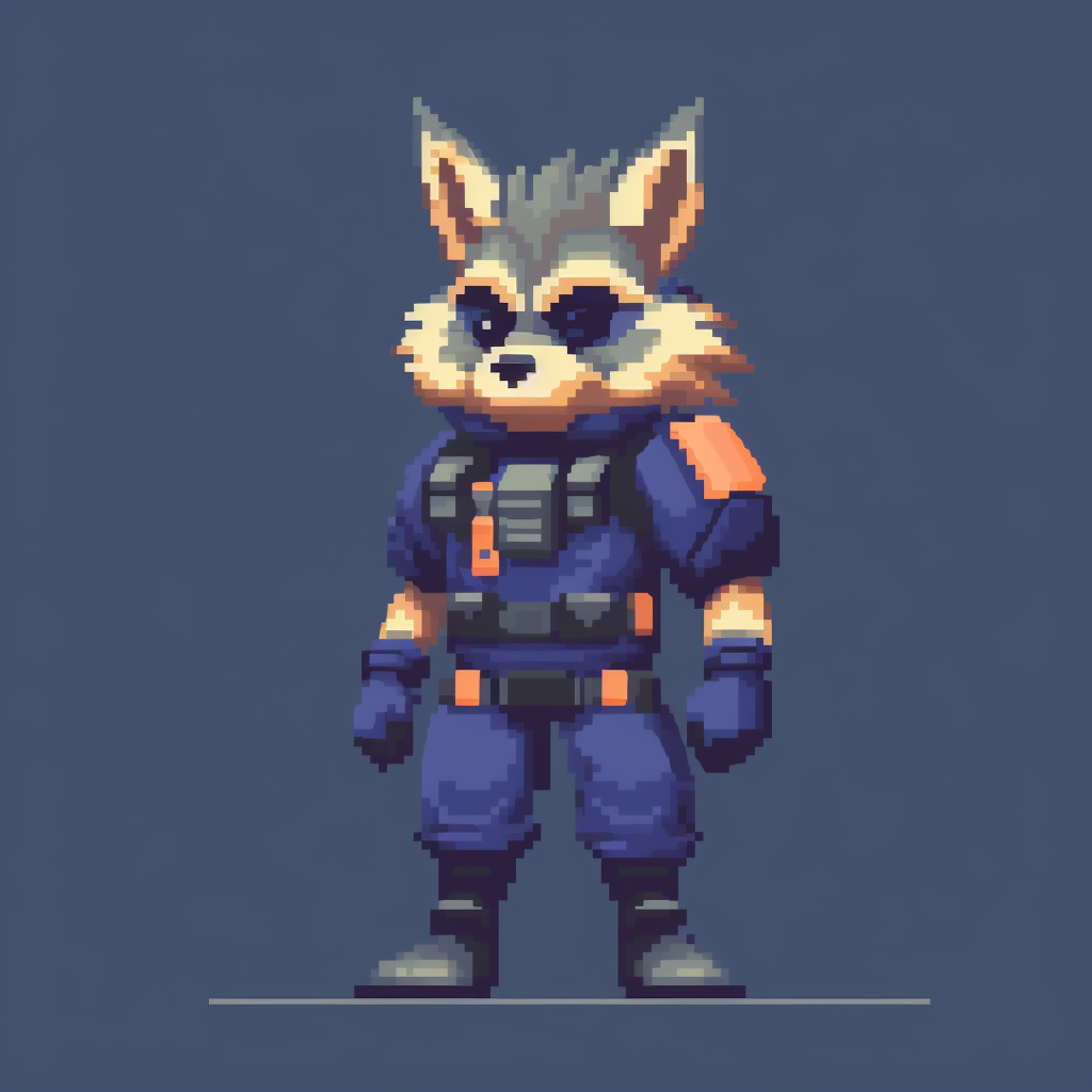 Judy Hopps as 8-Bit Game Character