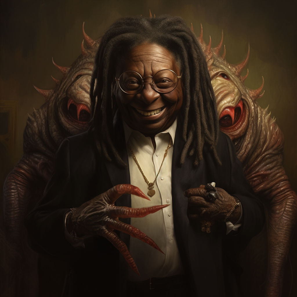 Julia Louis-Drefus Whoopi Goldberg Monster