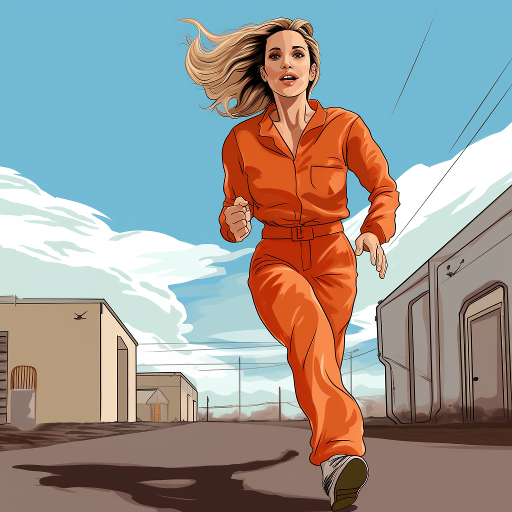 Julia Roberts prison escape running