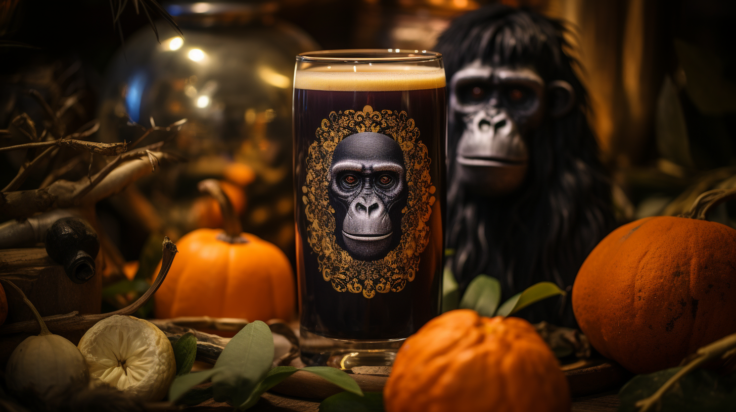 Haunted jungle with cacao vanilla stout