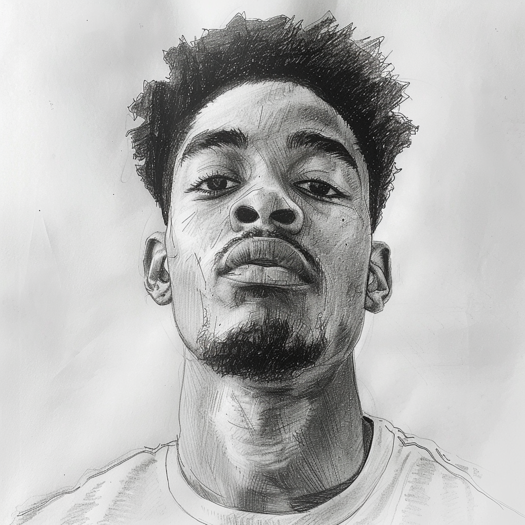 Justin Jefferson Sketch Art