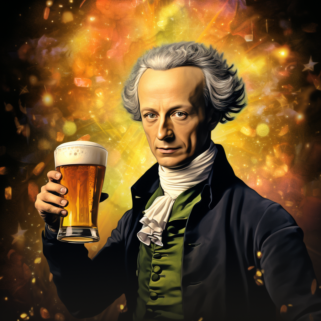 Immanuel Kant enjoying a party in Australia