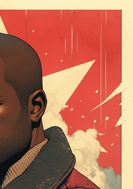 Kanye West Album Cover Artwork Illustration