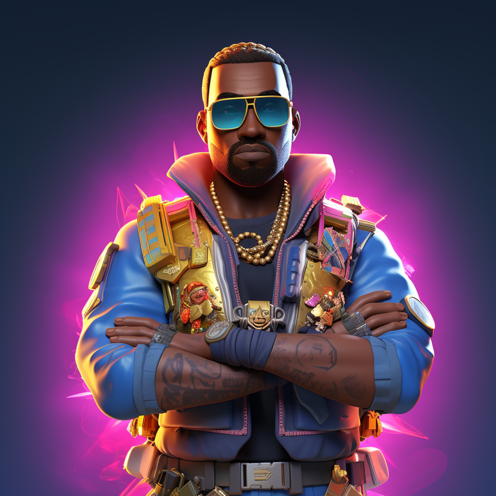 Kanye West in Fortnite