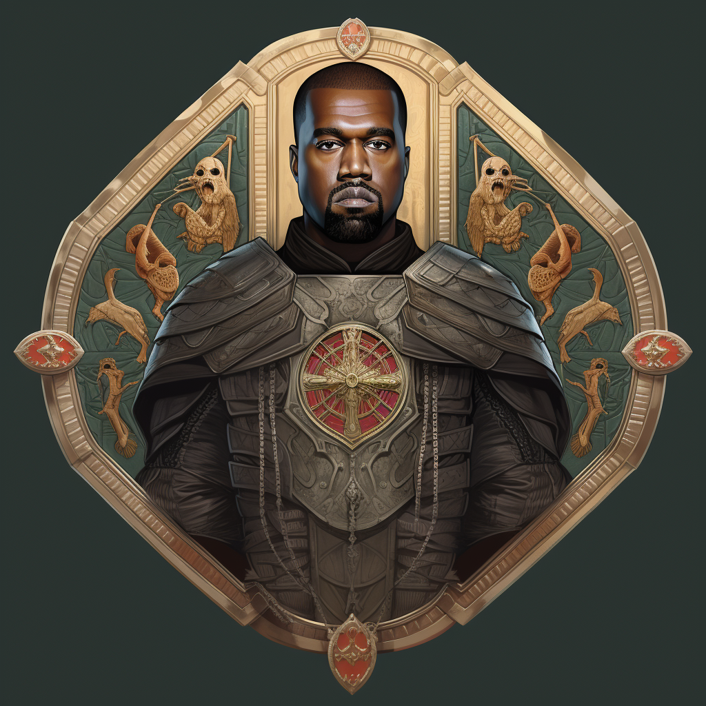 Kanye West's powerful shield