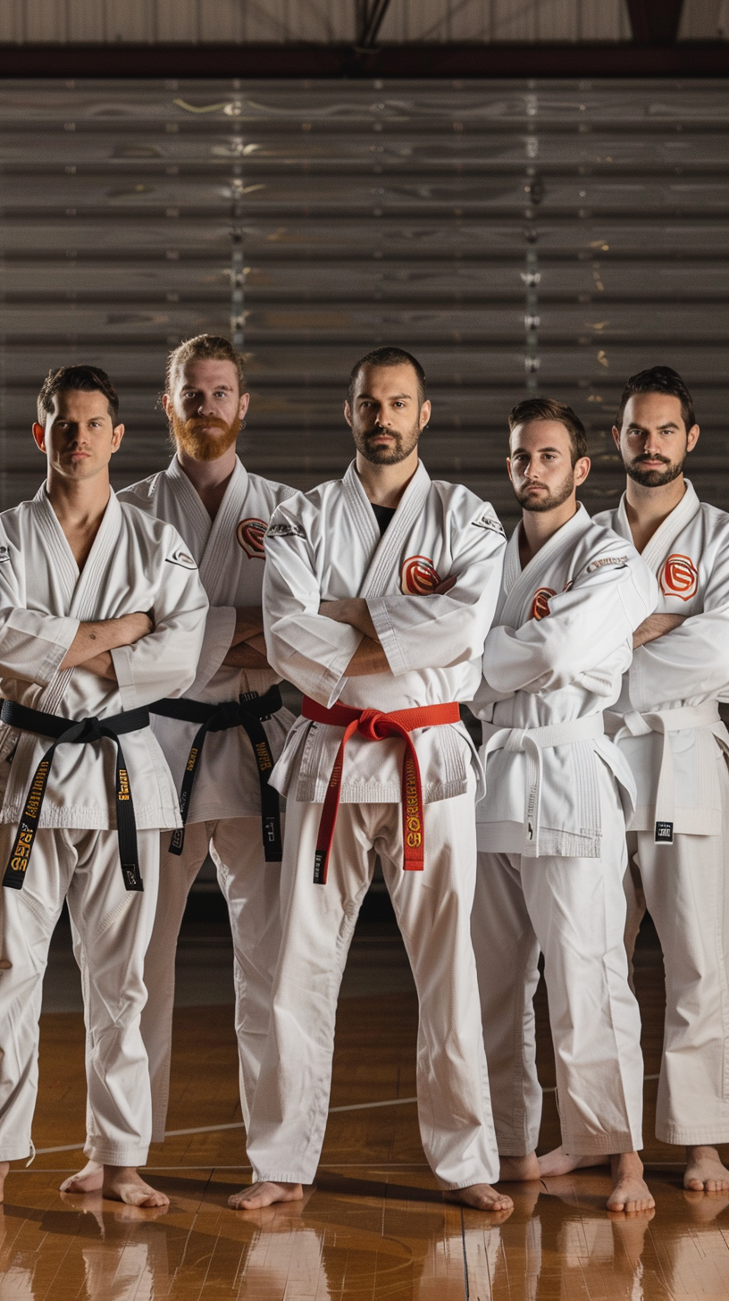 Karate Club Team Photo Dojo