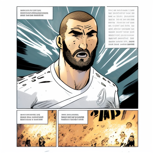 Karim Benzema Soccer Action Hero