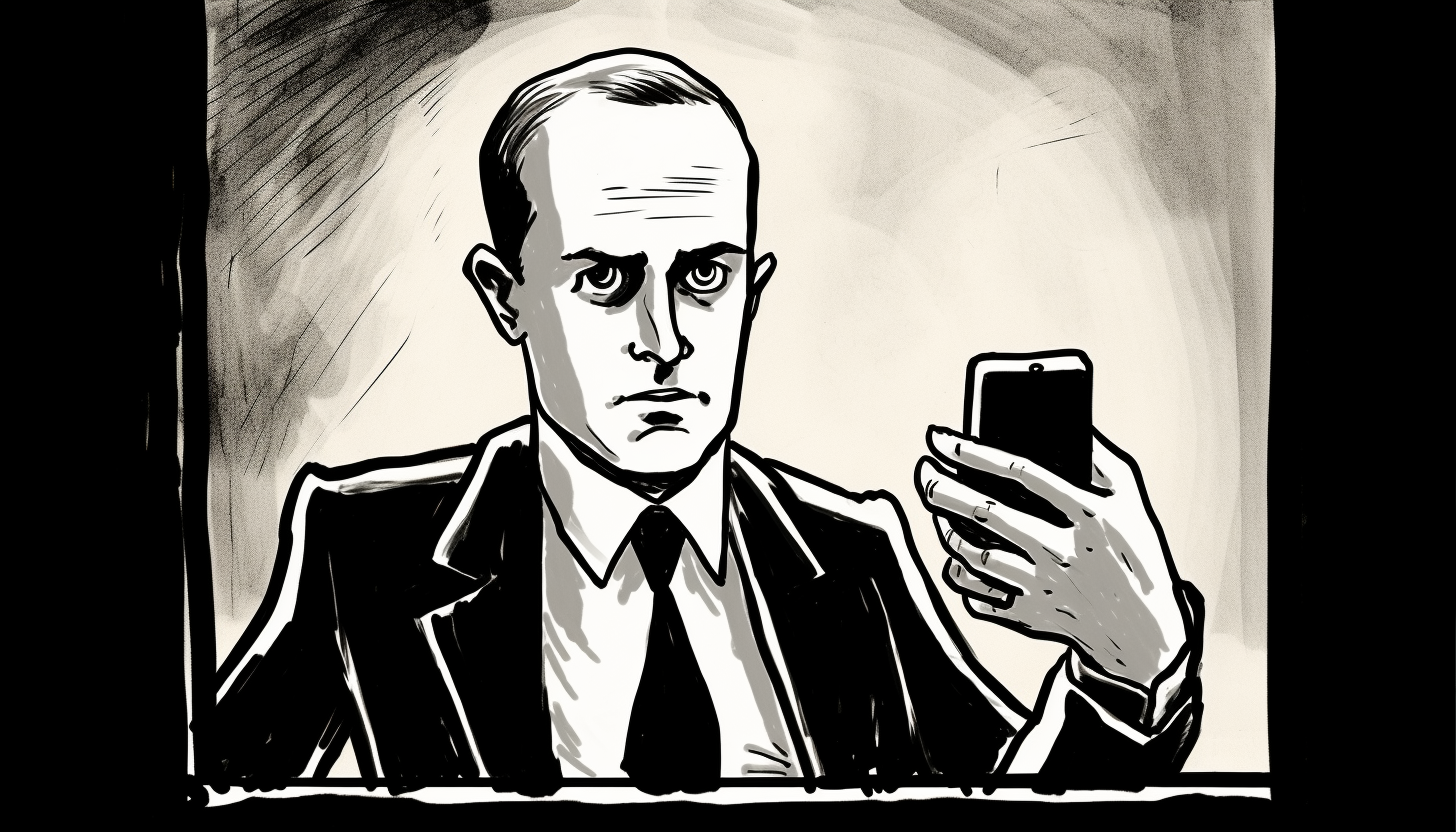 Kate Beaton Cartoon William Bernbach Portrait Selfie