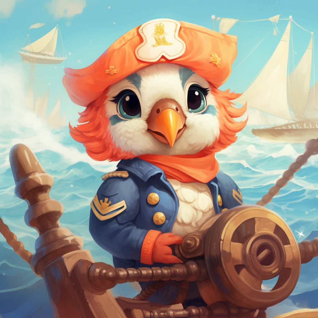 Cute Sailor Parrot Picture