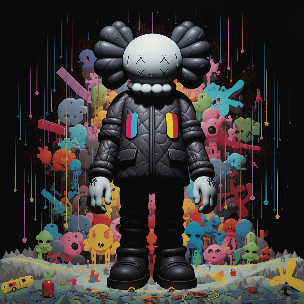 KAWS cross reality artwork