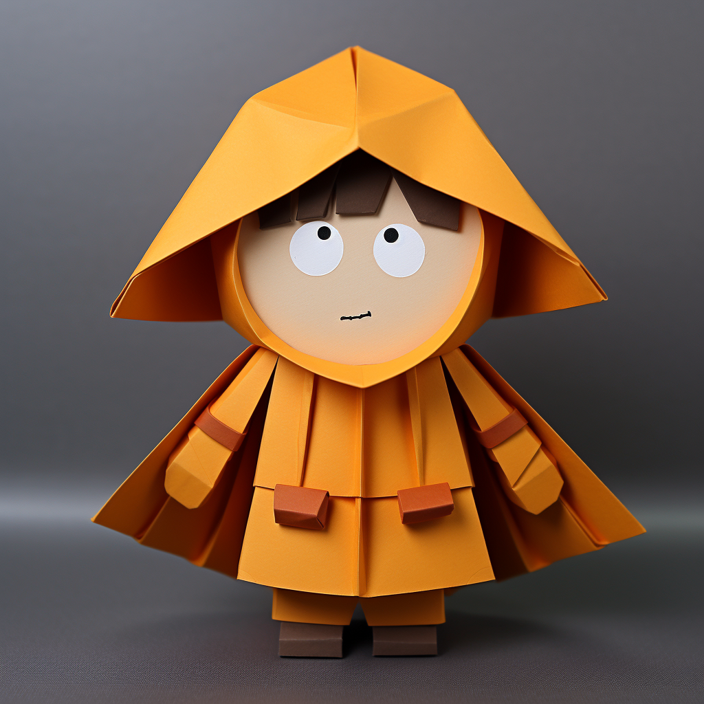 Kenny from South Park origami