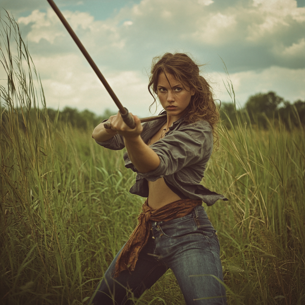 Kentucky Woman Bojutsu Grasslands Drama