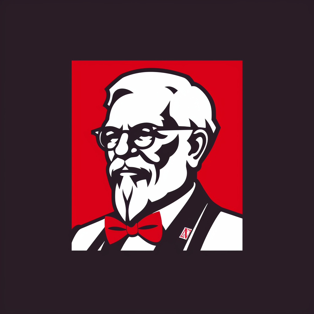 KFC logo representing ultra masculinity