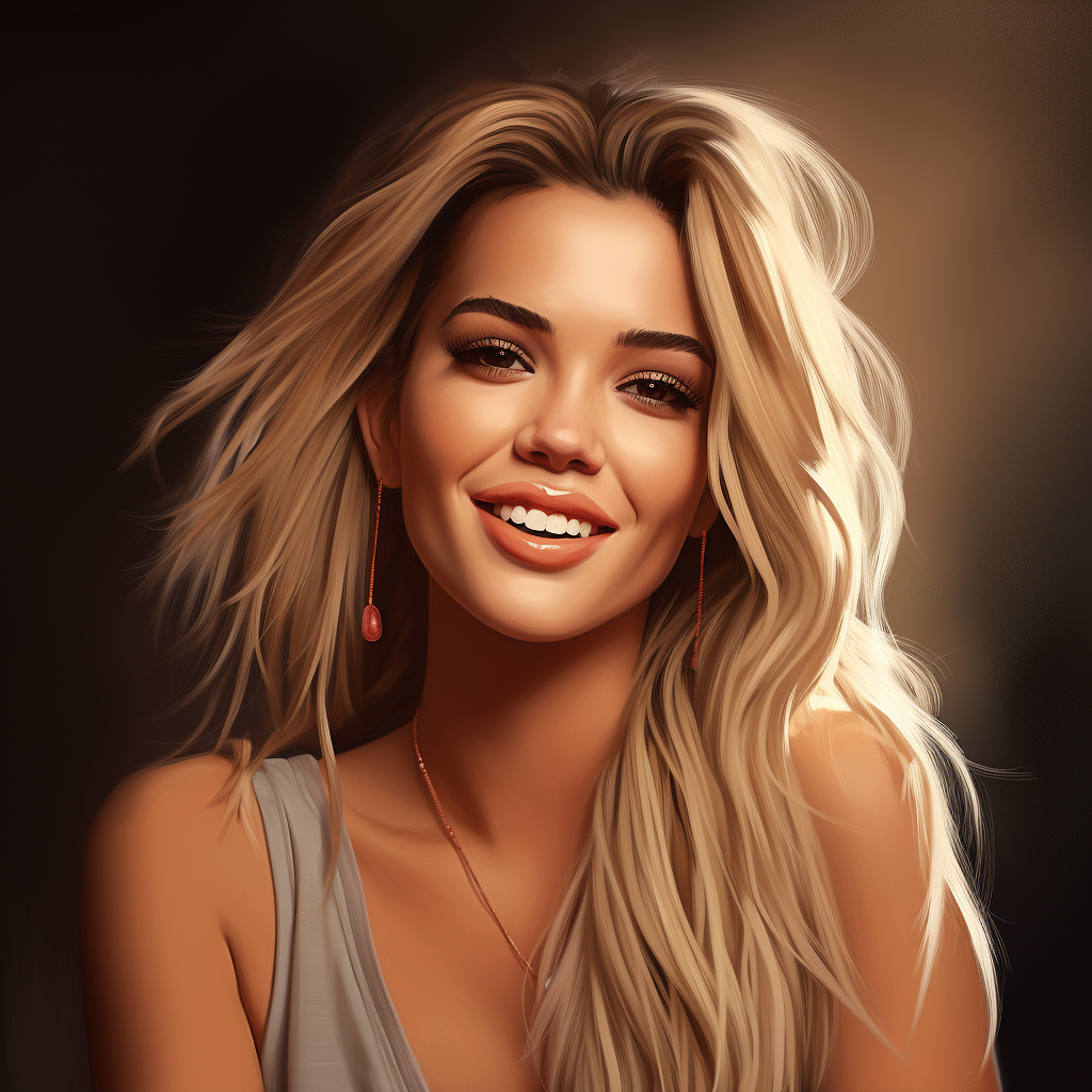 Khloé Kardashian smiling, promoting self-love