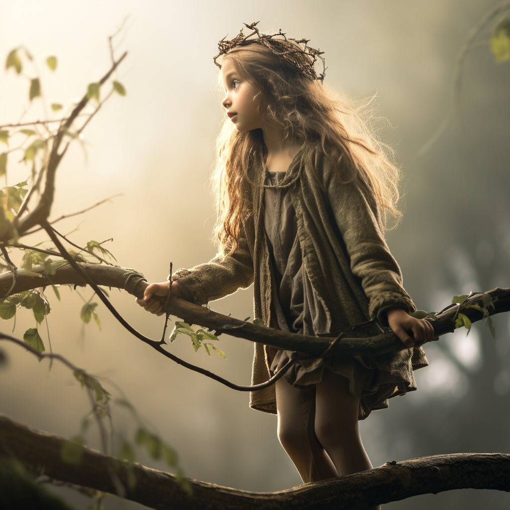 Kid Faerie on Branch