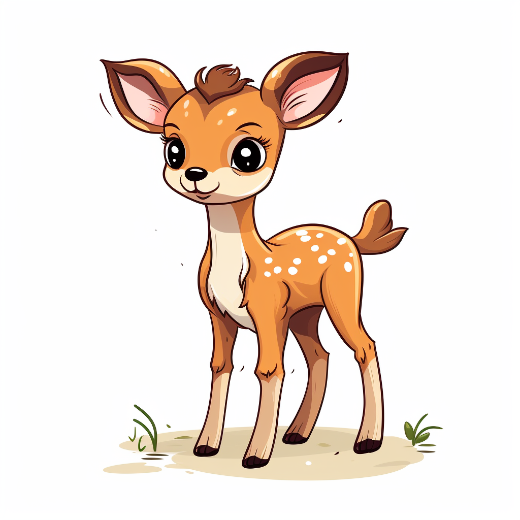 Deer in Kid Style