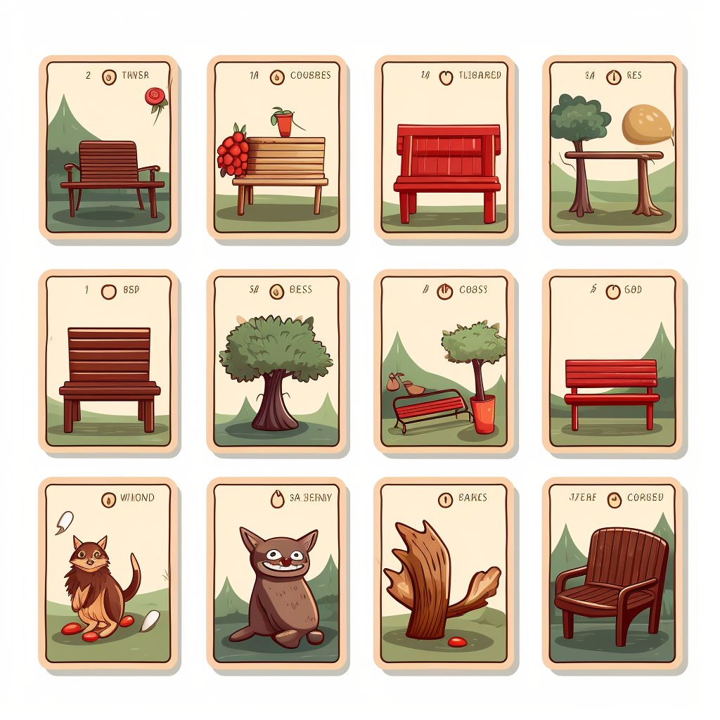 Scavenger Hunt Card Icons for Kids