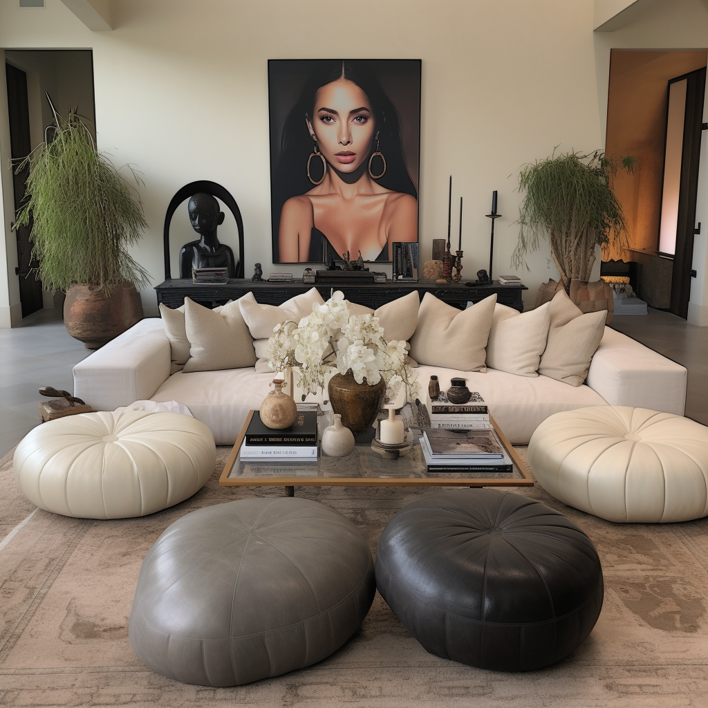 Kim Kardashian Sofa Stylish Home