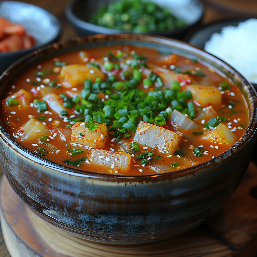 Kimchi Soup in AR Style