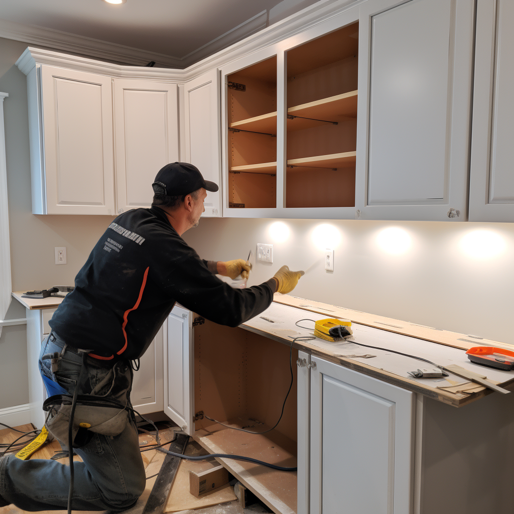 Professional kitchen cabinet installation services