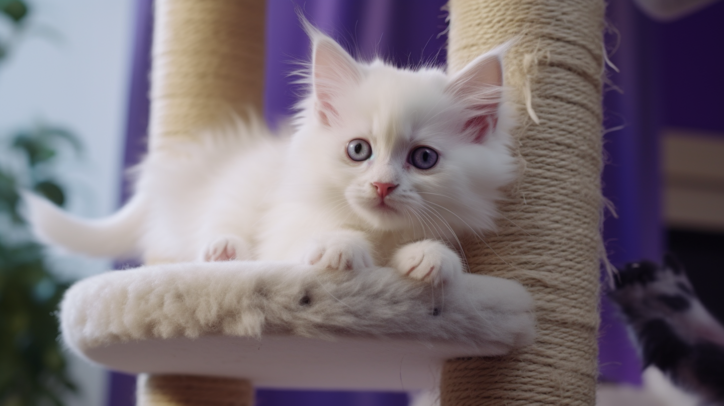 Kittens with Blue Eyes