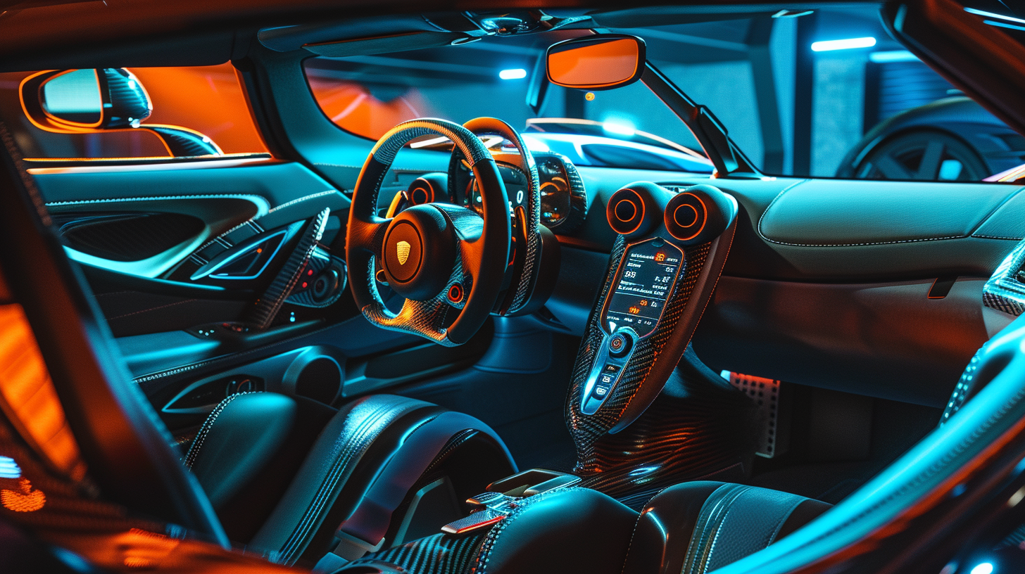 Koenigsegg CC850 Car Interior View